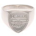Arsenal FC Sterling Silver Ring Small - Excellent Pick