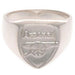Arsenal FC Sterling Silver Ring Small - Excellent Pick