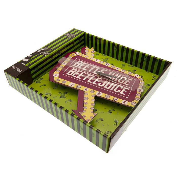 Beetlejuice Premium Metal Wall Clock - Excellent Pick