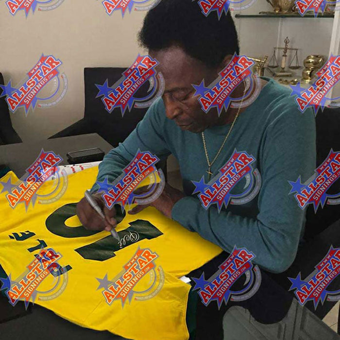 Brasil 1970 Pele Signed Shirt (Framed) - Excellent Pick
