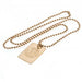 Chelsea FC Gold Plated Dog Tag & Chain - Excellent Pick