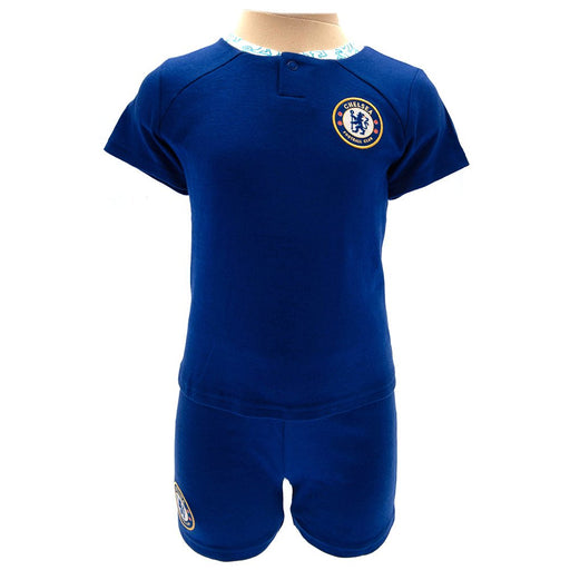 Chelsea FC Shirt & Short Set 18-23 Mths LT - Excellent Pick