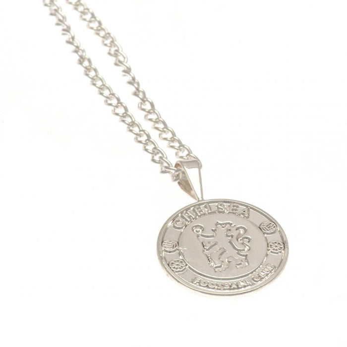 Chelsea FC Silver Plated Pendant & Chain XL - Excellent Pick