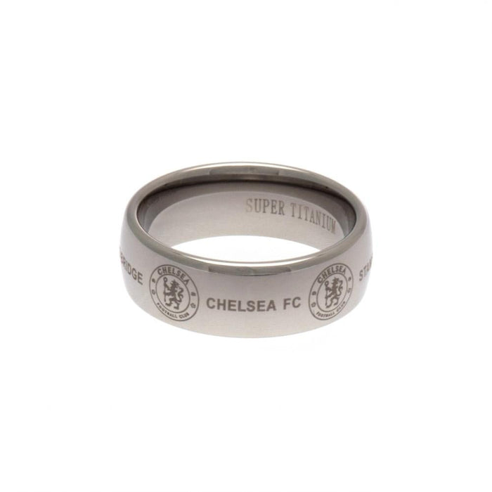 Chelsea FC Super Titanium Ring Large - Excellent Pick