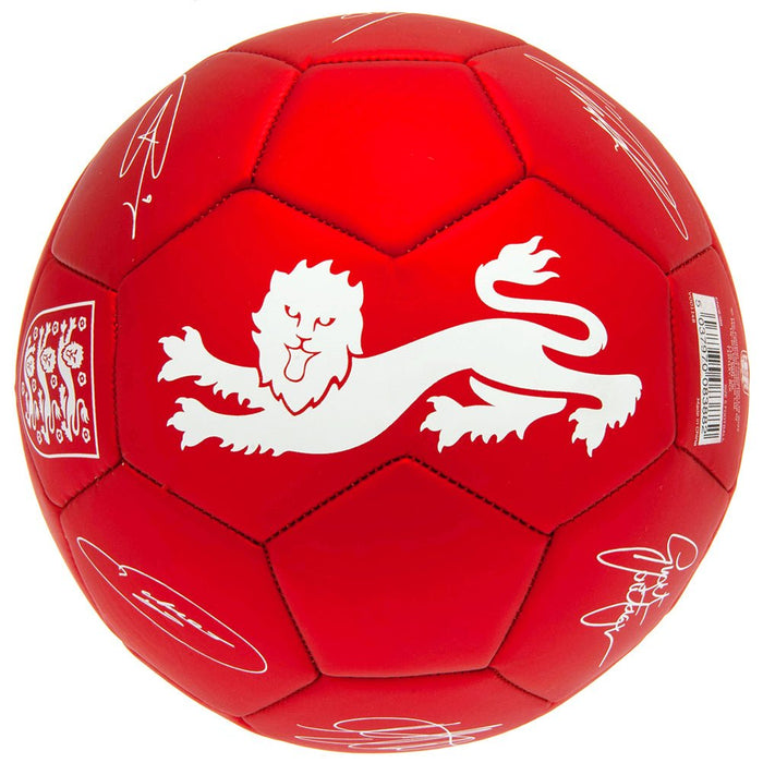 England FA Football Signature Red PH - Excellent Pick