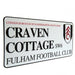 Fulham FC Street Sign - Excellent Pick