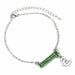 Harry Potter Silver Plated Bar Bracelet Slytherin - Excellent Pick