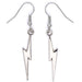 Harry Potter Silver Plated Earrings Lightning Bolts - Excellent Pick