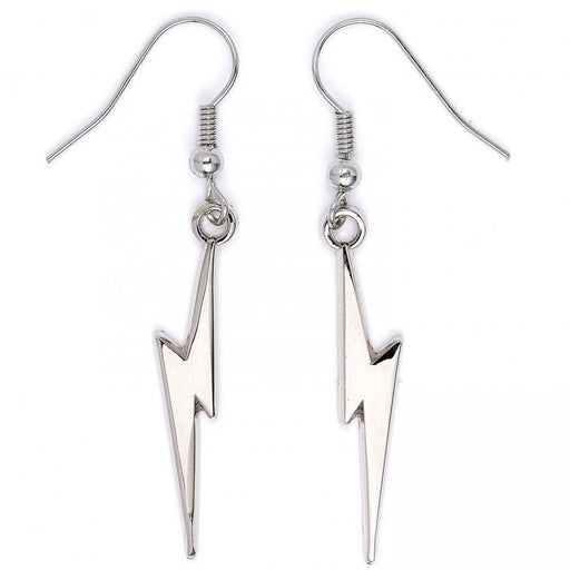 Harry Potter Silver Plated Earrings Lightning Bolts - Excellent Pick