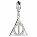 Harry Potter Sterling Silver Crystal Charm Deathly Hallows - Excellent Pick