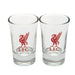 Liverpool FC 2pk Shot Glass Set - Excellent Pick