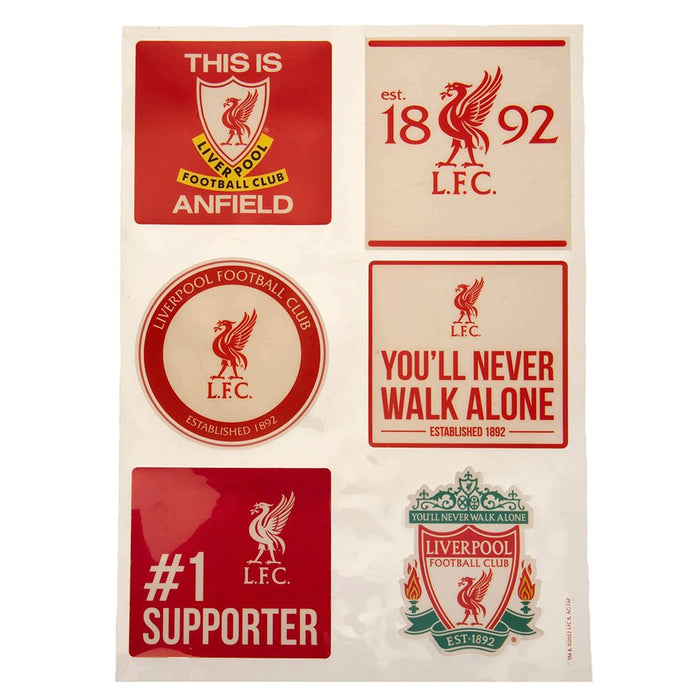 Liverpool FC Car Decal Set - Excellent Pick