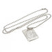 Liverpool FC Silver Plated Dog Tag & Chain - Excellent Pick
