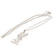 Liverpool FC Sterling Silver Pendant & Chain LB - Excellent Pick