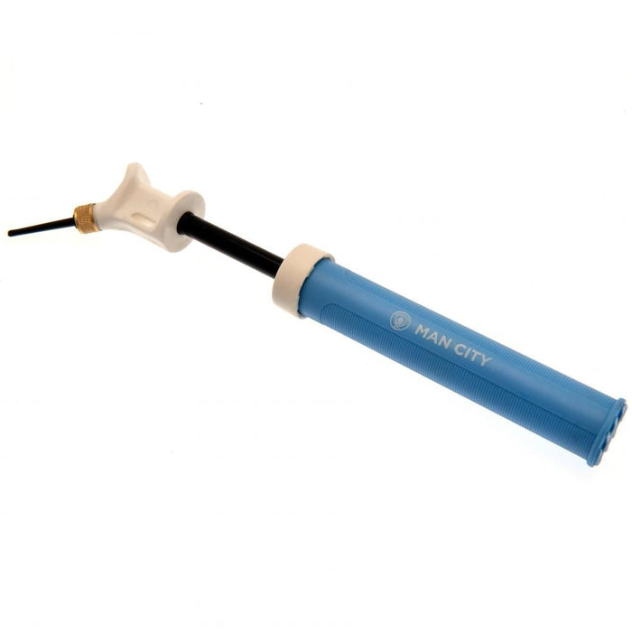 Manchester City FC Dual Action Football Pump - Excellent Pick