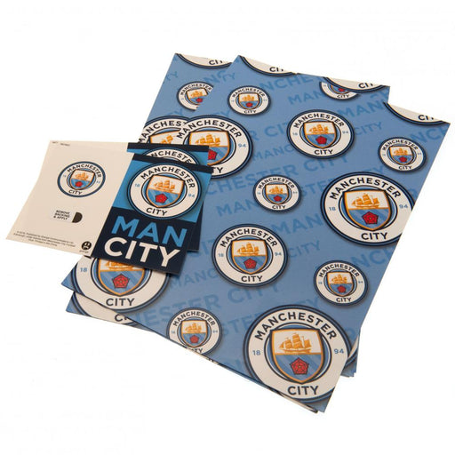 Manchester City FC Gift Wrap - Excellent Pick