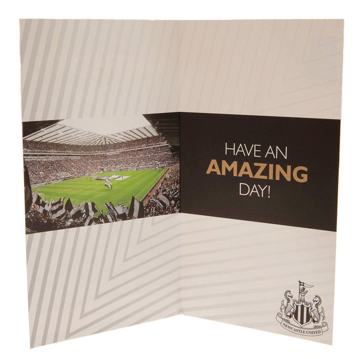 Newcastle United FC Birthday Card Personalised - Excellent Pick