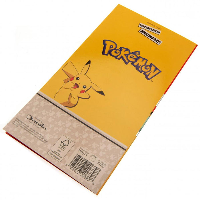 Pokemon Birthday Card - Excellent Pick