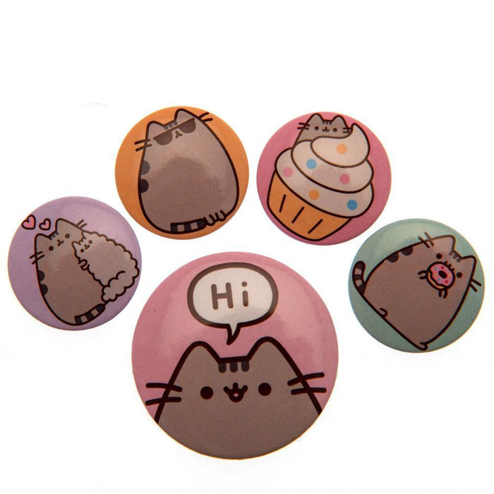 Pusheen Button Badge Set - Excellent Pick