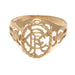 Rangers Fc 9ct Gold Crest Ring Small - Excellent Pick