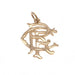 Rangers FC 9ct Gold Pendant Small - Excellent Pick