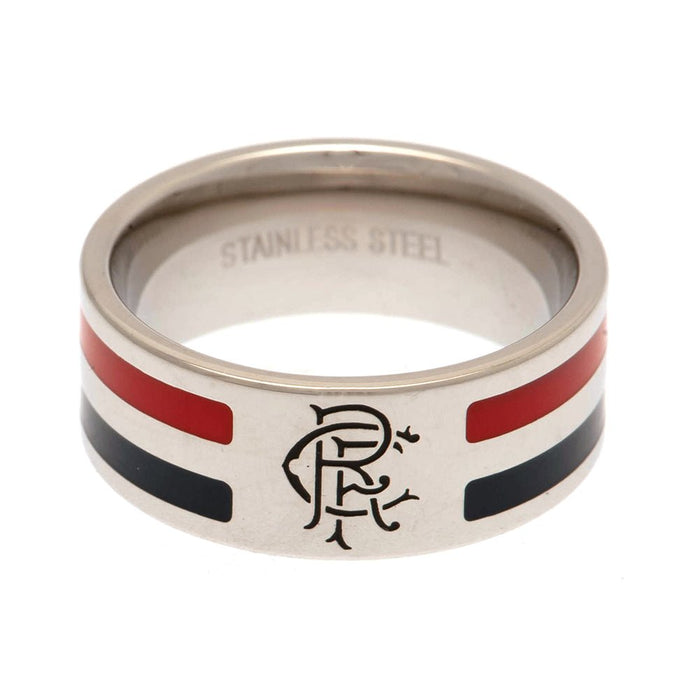 Rangers FC Colour Stripe Ring Medium - Excellent Pick