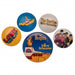 The Beatles Button Badge Set Yellow Submarine - Excellent Pick