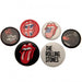 The Rolling Stones Button Badge Set - Excellent Pick