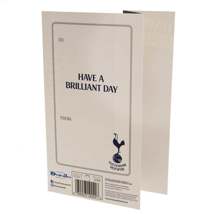 Tottenham Hotspur FC Birthday Card - Excellent Pick