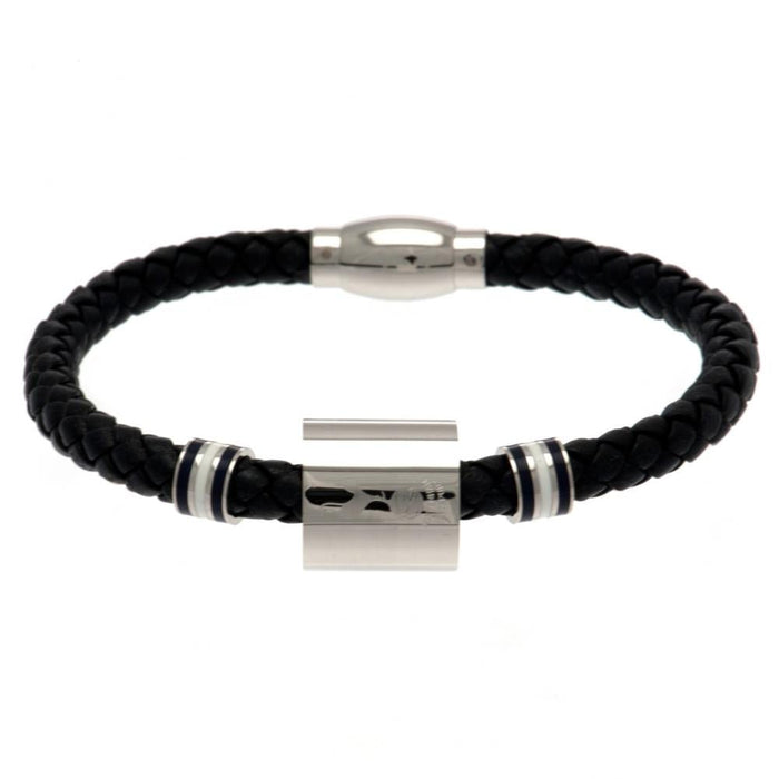 Tottenham Hotspur FC Colour Ring Leather Bracelet - Excellent Pick