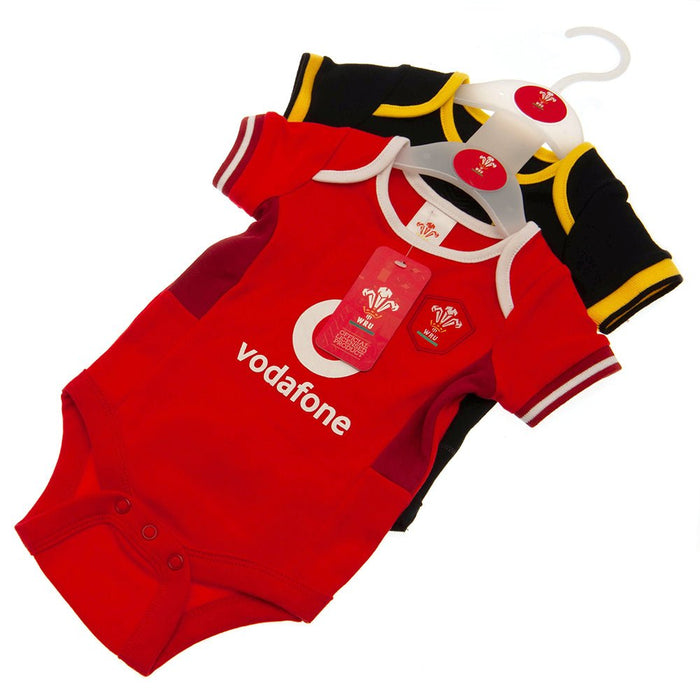 Wales RU 2 Pack Bodysuit 0/3 mths SP - Excellent Pick