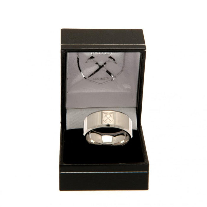 West Ham United FC Band Ring Large - Excellent Pick