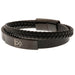 West Ham United FC Black IP Leather Bracelet - Excellent Pick