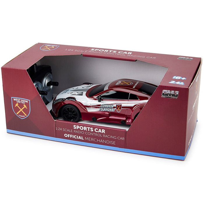 West Ham United FC Radio Control Sportscar 1:24 Scale - Excellent Pick