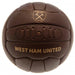 West Ham United FC Retro Heritage Football - Excellent Pick